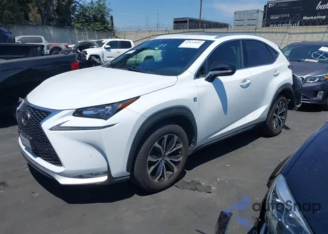2017 Lexus Nx 200T F Sport из США, поврежденный, VIN JTJYARBZ6H2075217